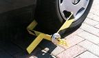 Wheel clamps